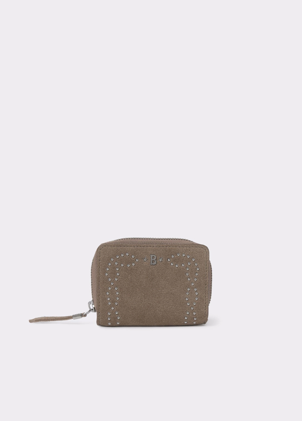 Portemonnee leer studs
