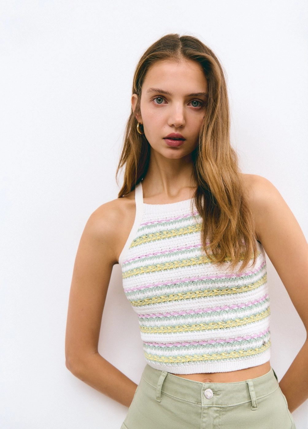 Top jacquard