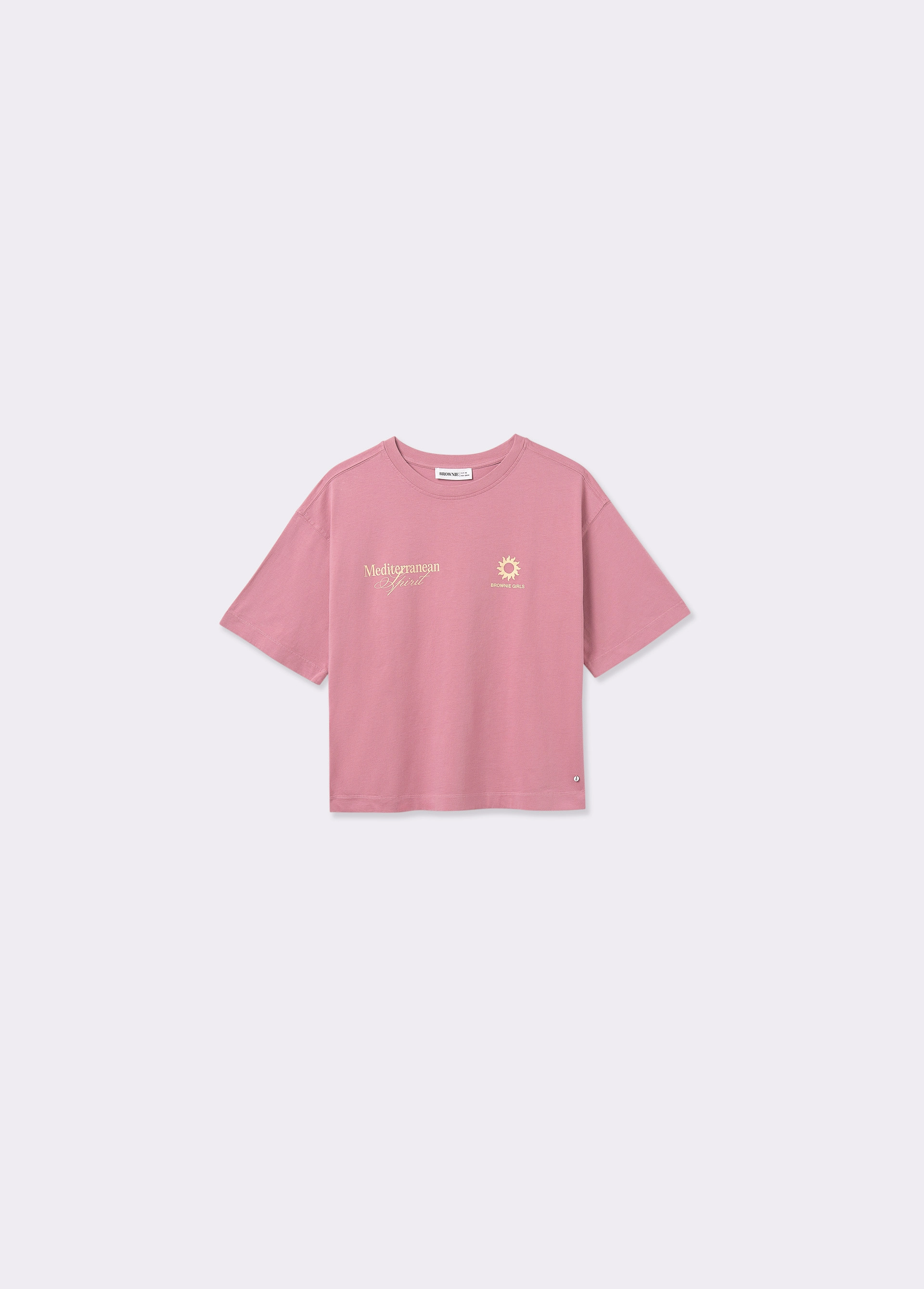 T-shirt print in cotone