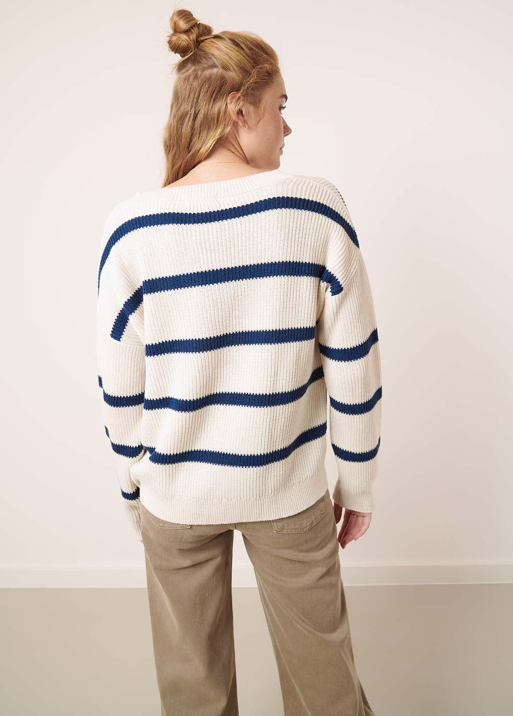 PULL-OVER CLOUD COL V RAYURES