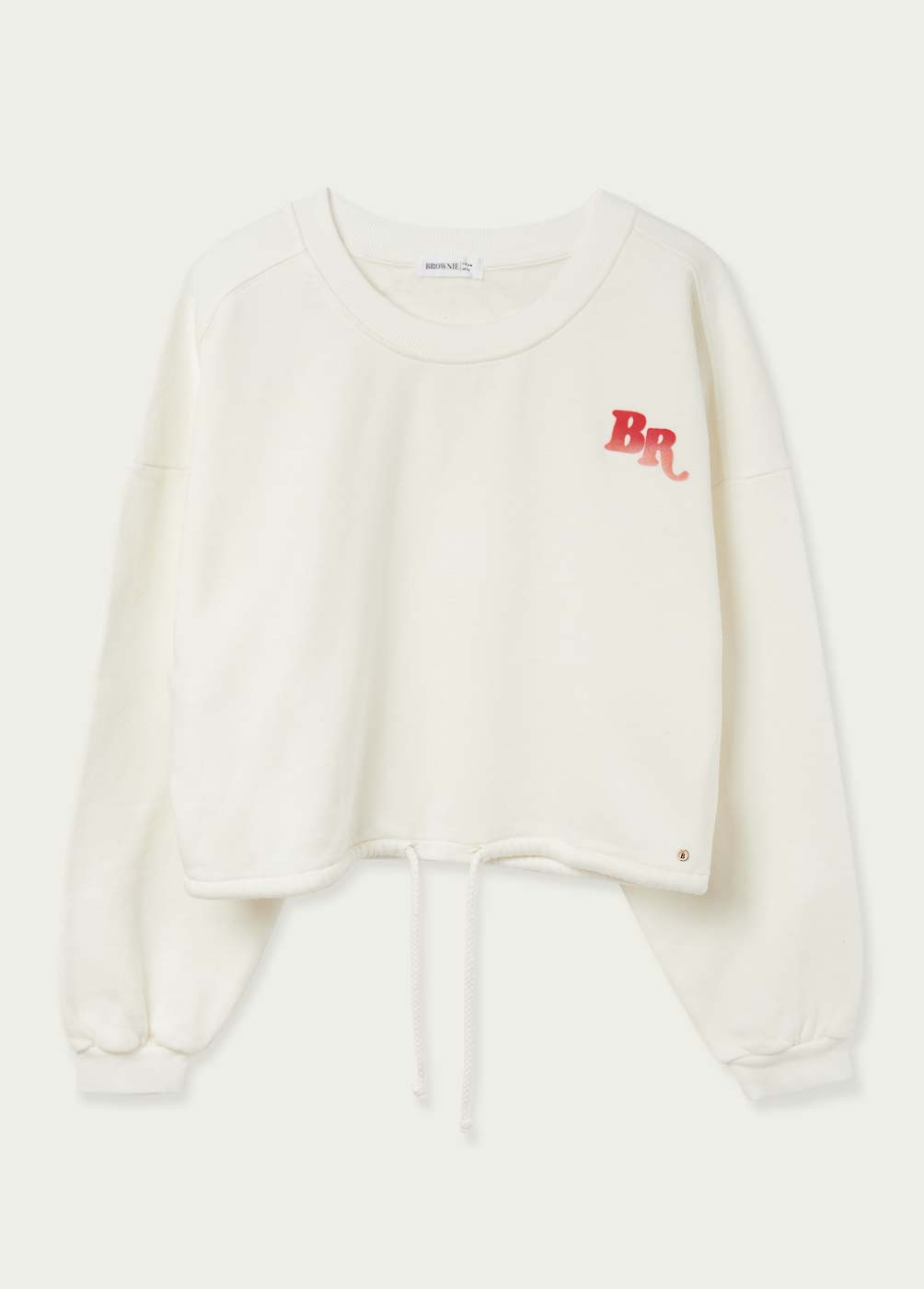 SWEAT-SHIRT COUPE MANCHES