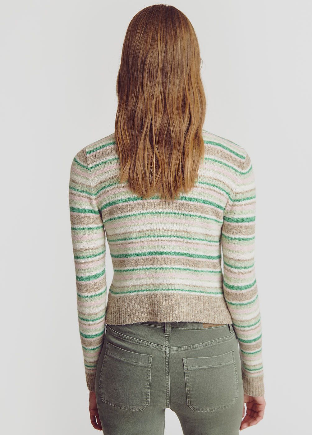 PULL-OVER RAYURES MULTICOLORES