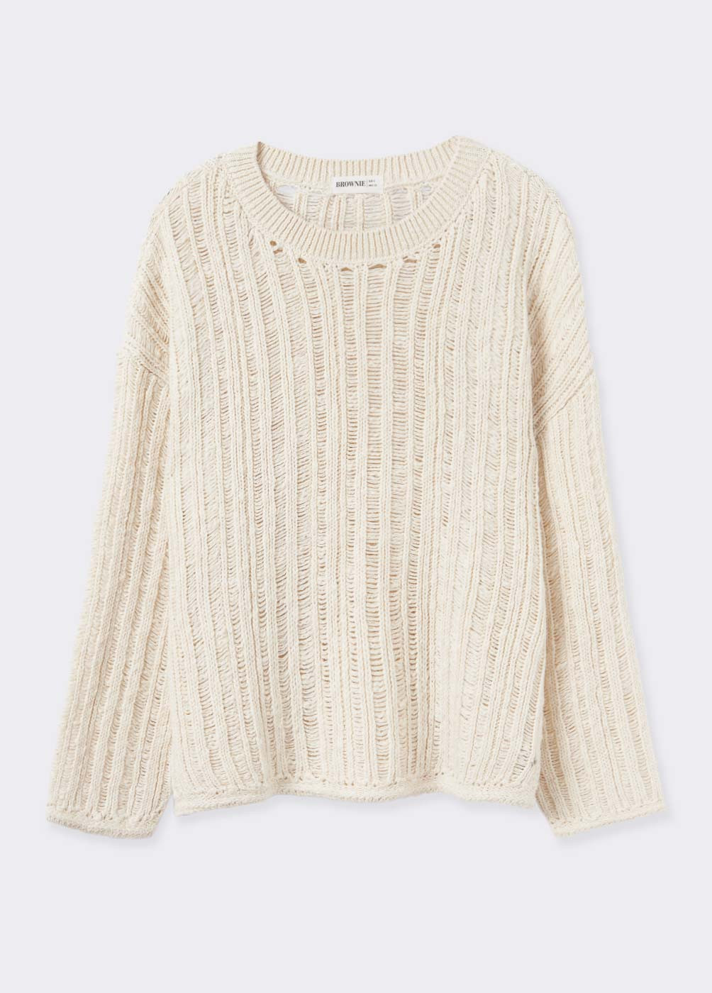 PULL MAILLE OUVERT