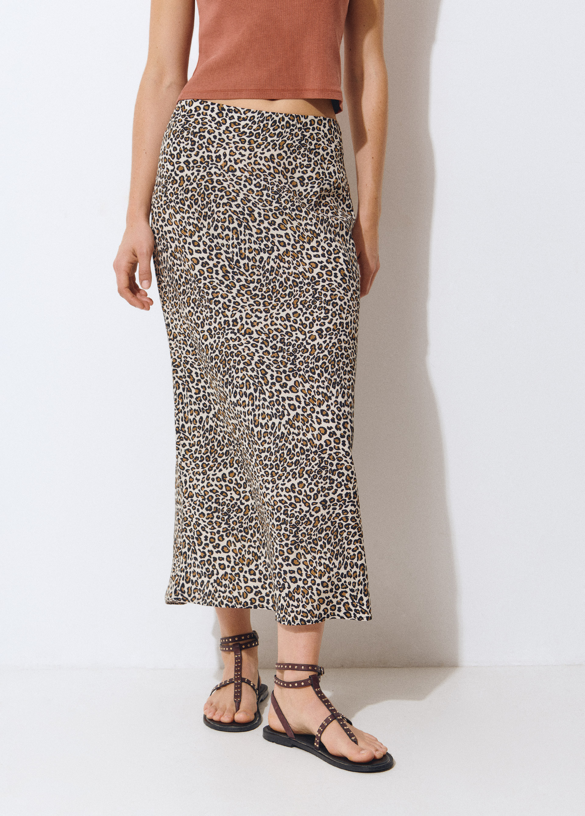 Rok dierenprint BROWNIE
