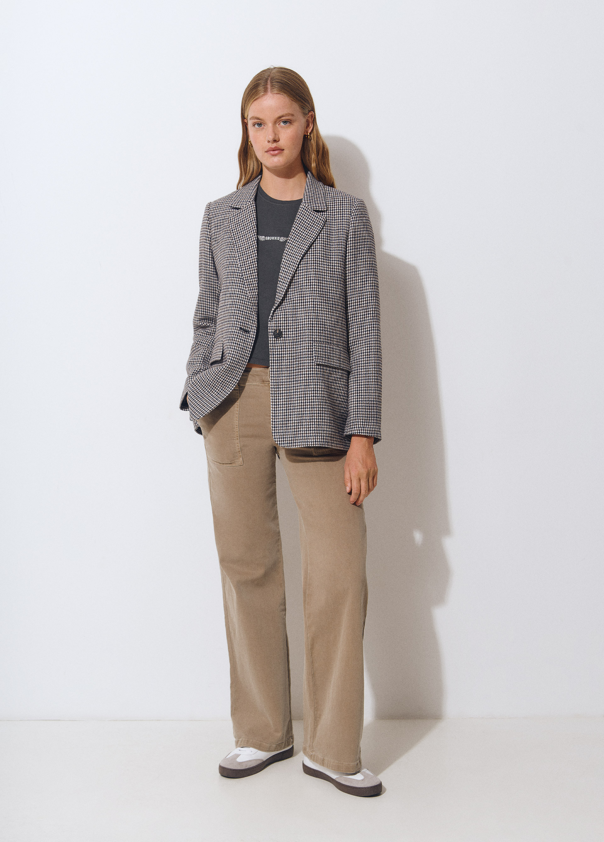 Blazer femme avec coudiere hotsell