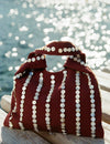 Petit sac à main nacre