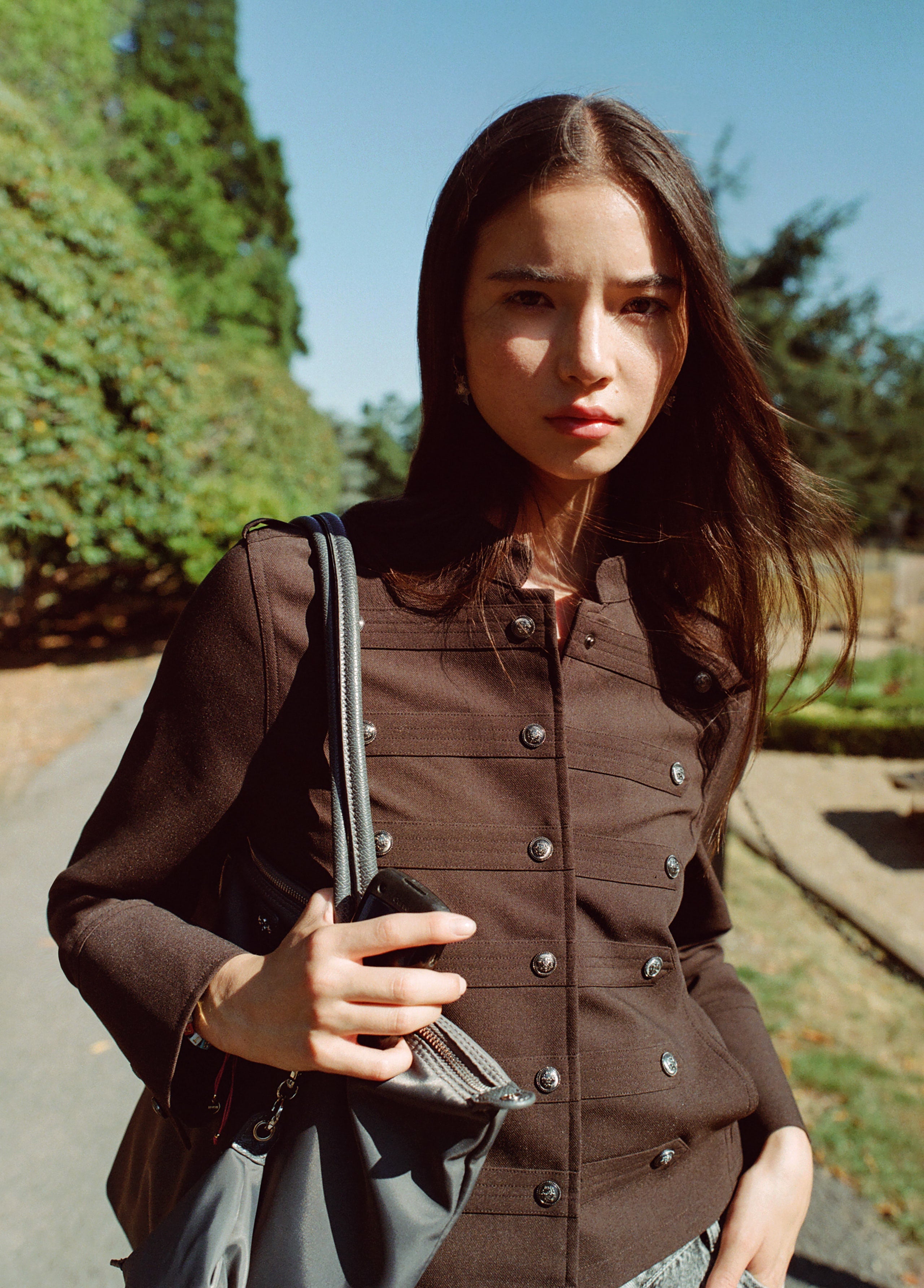 Chaqueta abotonada