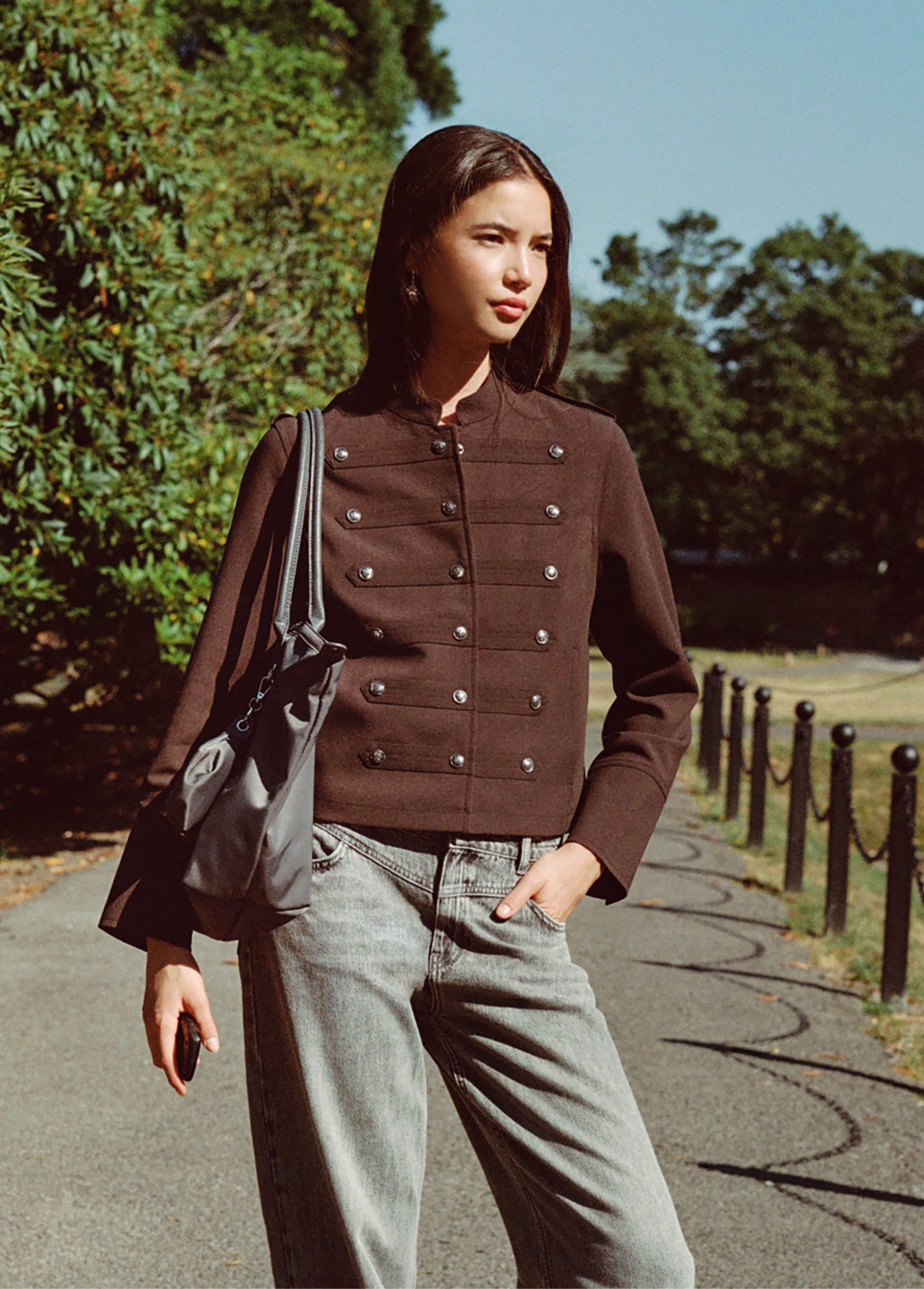 Chaqueta abotonada