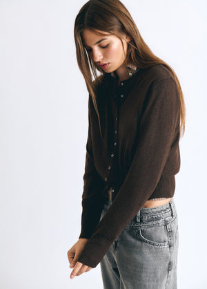 Chaqueta punto botones