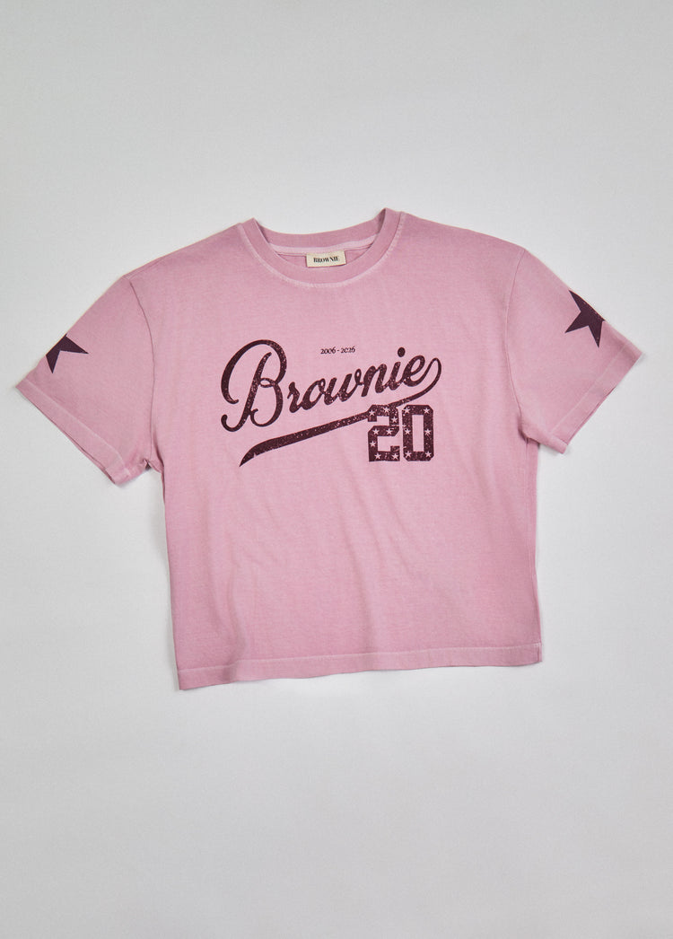 Anniversary print t-shirt
