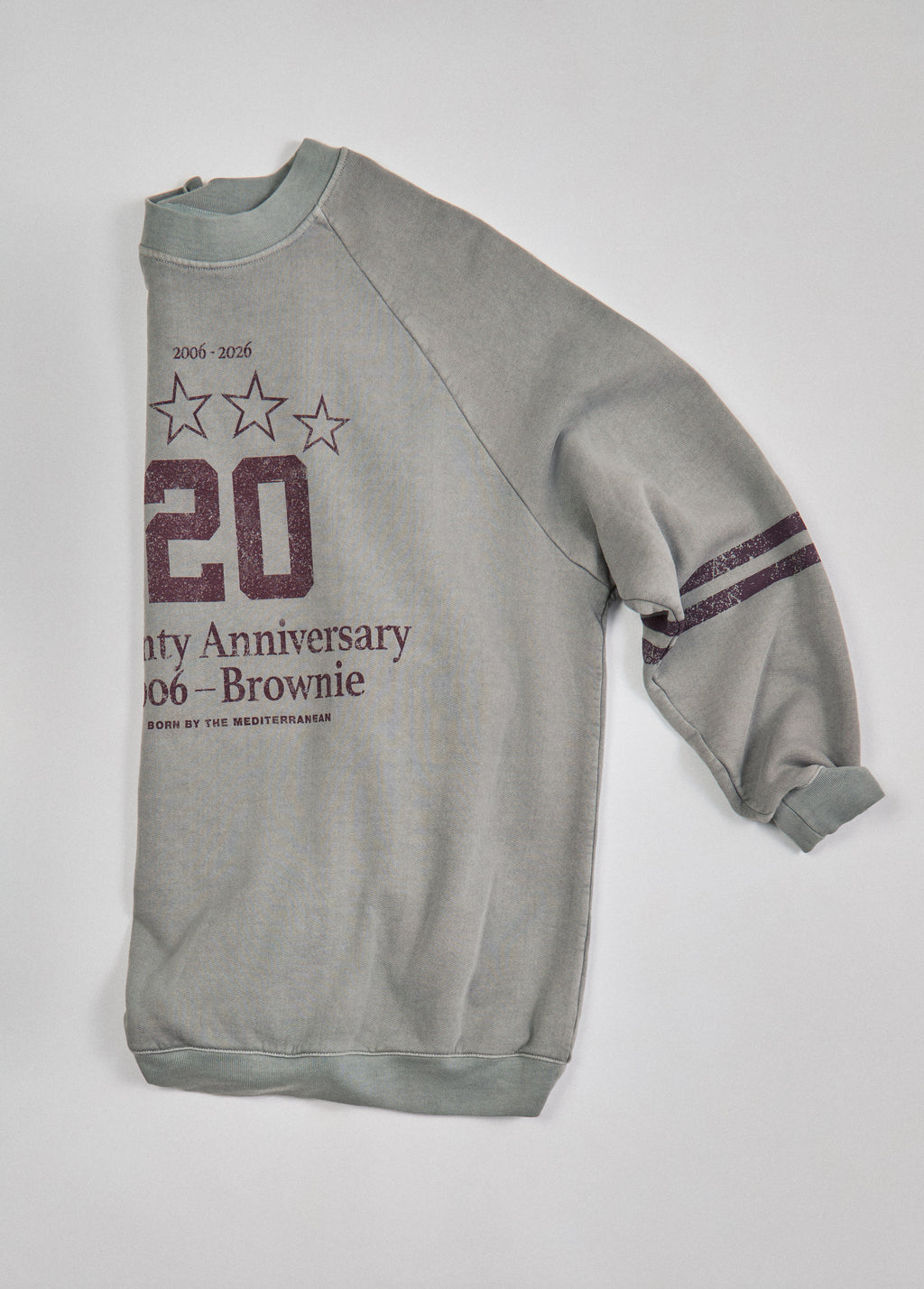 Felpa con stampa dell'anniversario