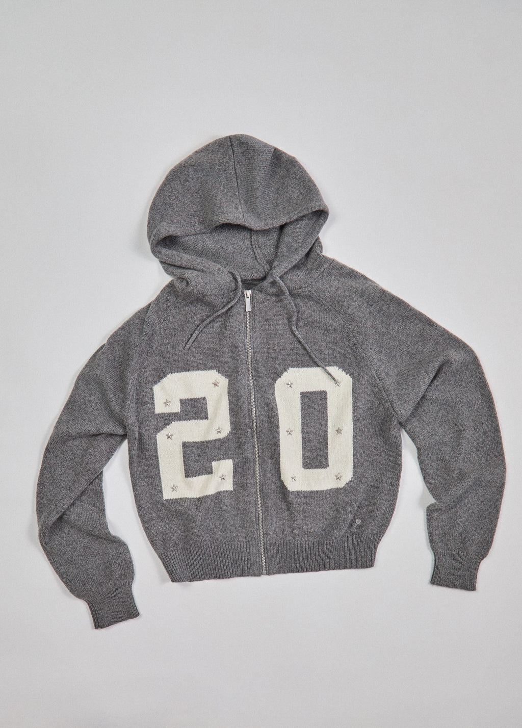 Giacca in maglia con cappuccio 20