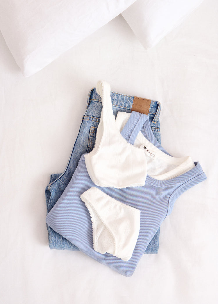 Set mit 2 Slips und Top