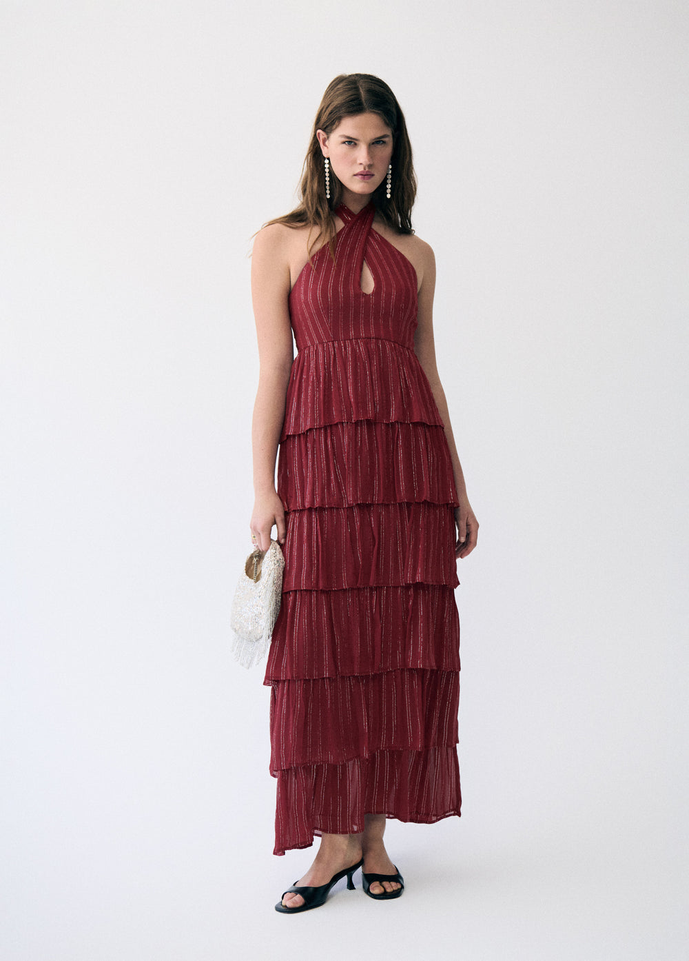 Vestit halter brillantor