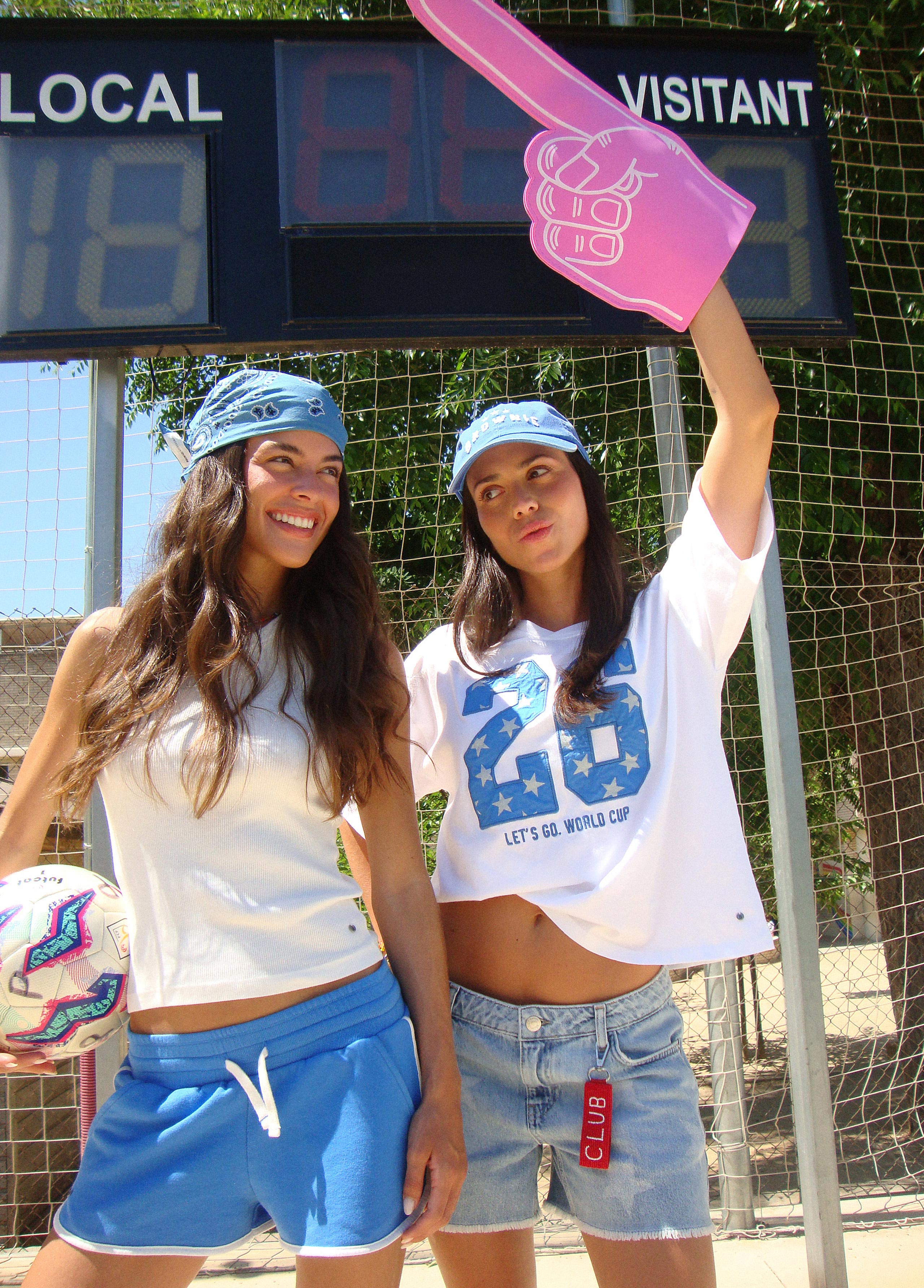Short número contrastes World Cup