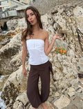 Long wrap pants