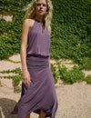 Robe décolletée clous