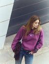 Sudadera capucha print estrellas