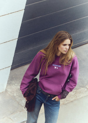 Hoodie met sterrenprint