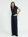 Lange broek met studs