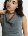 Mesh beads choker