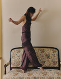 Harem pants with fringed scarf