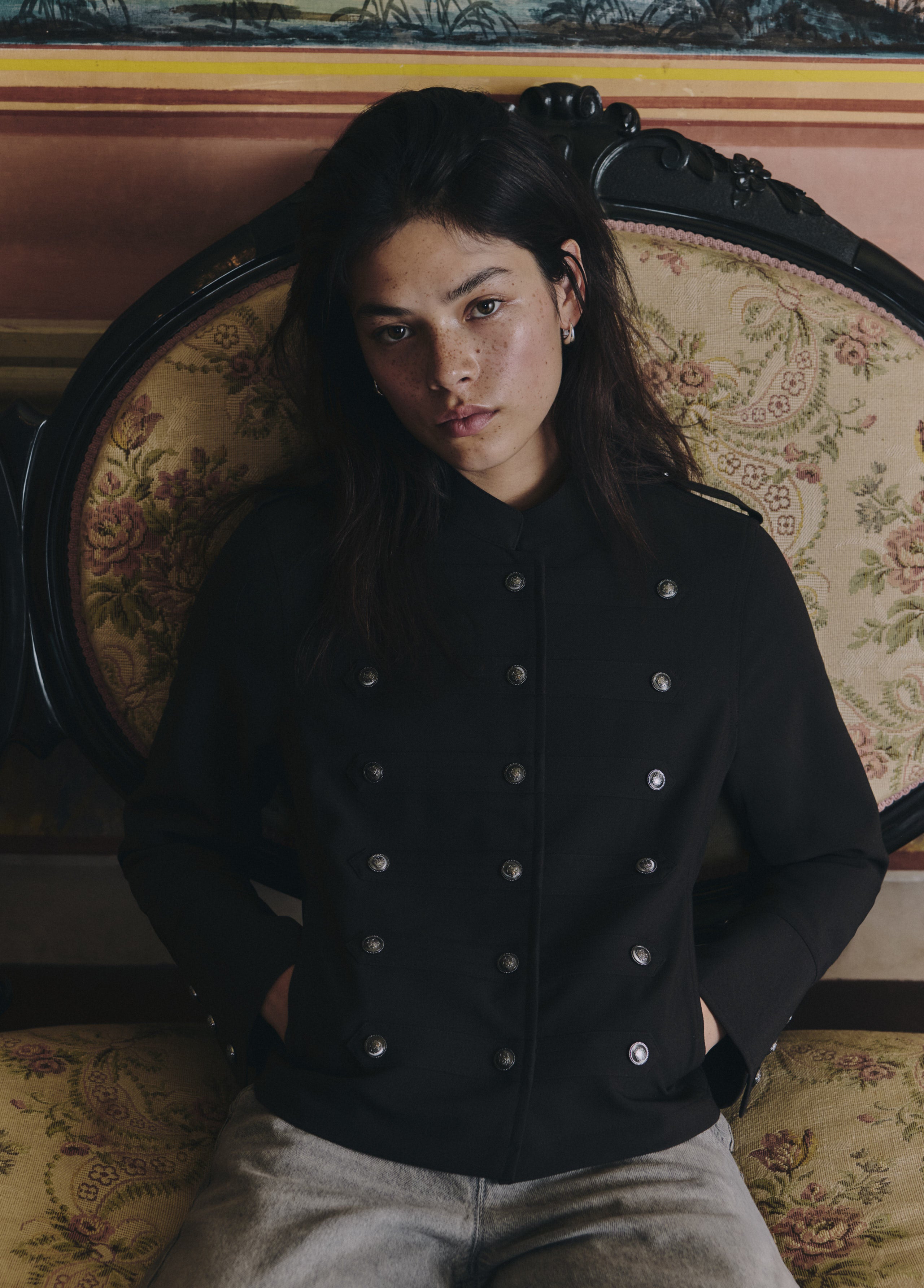 Chaqueta abotonada