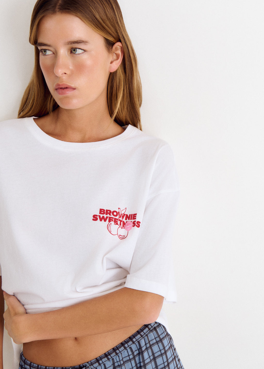 T-shirt à motifs de fruits