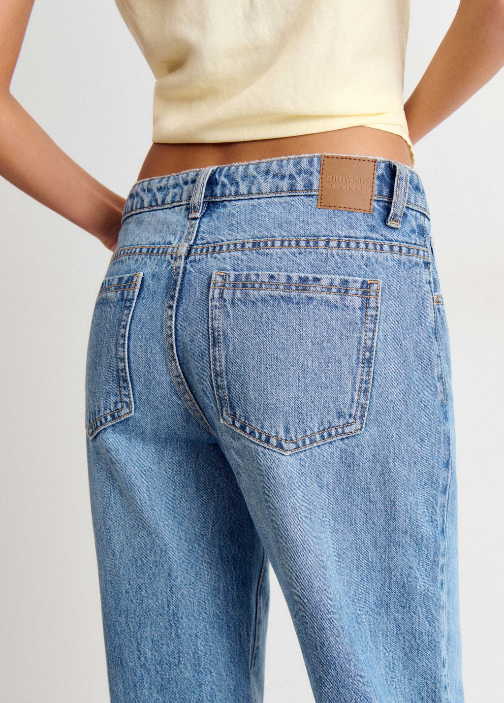 Jeans 5 bolsillos basico