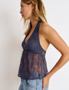 Top halter lace