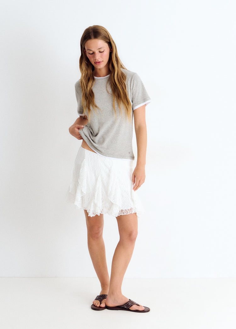 Camiseta efecto doble