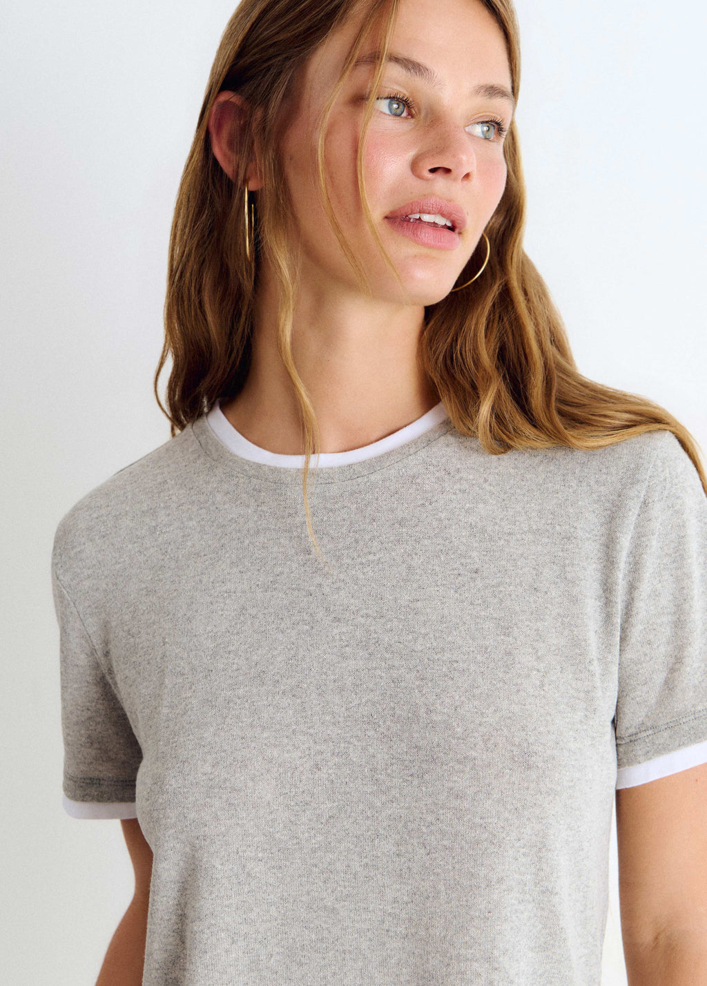 T-shirt effet double