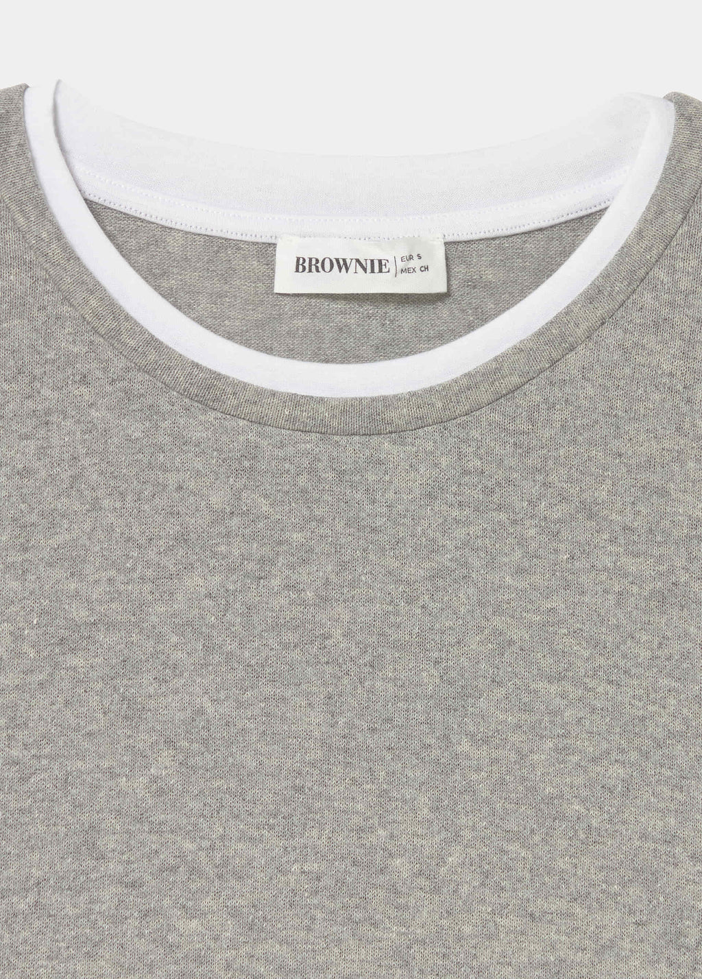 T-shirt effet double