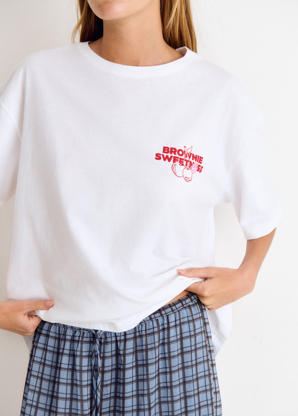 T-shirt à motifs de fruits