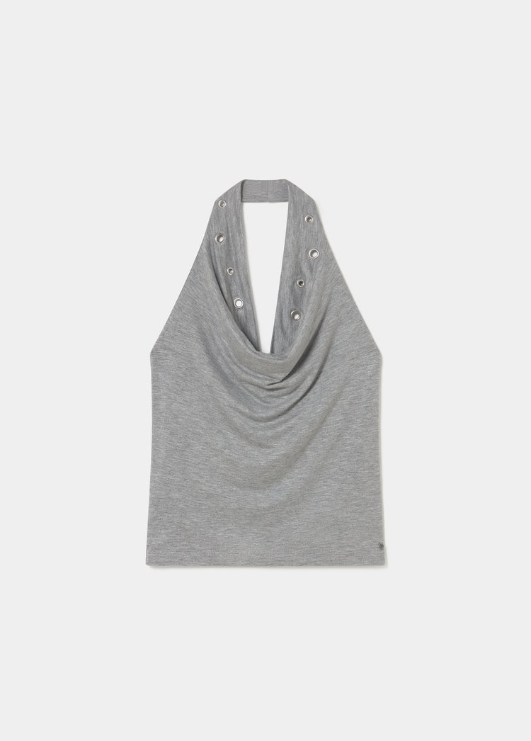 Top halter cascada