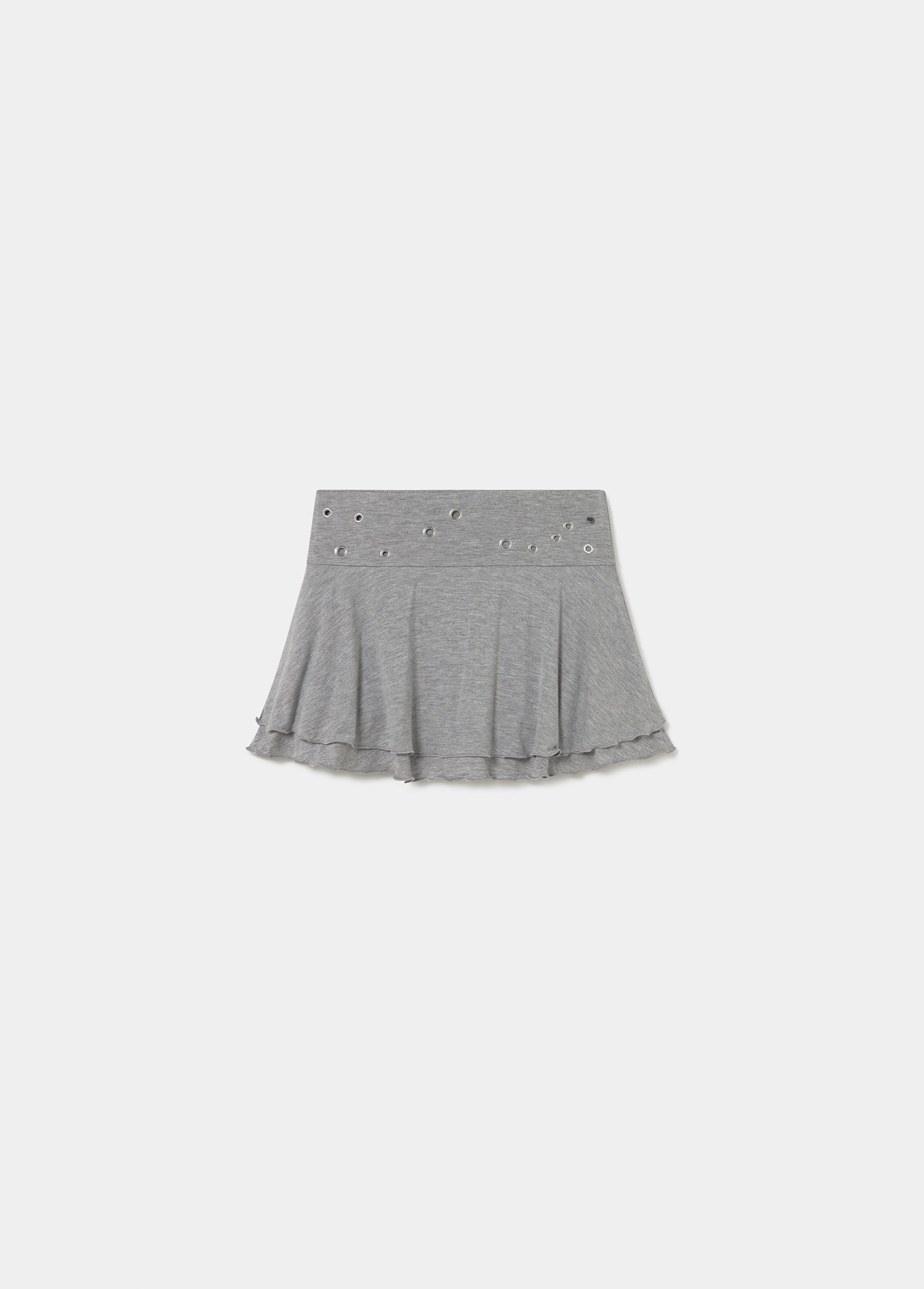 Jupe à ceinture à œillets