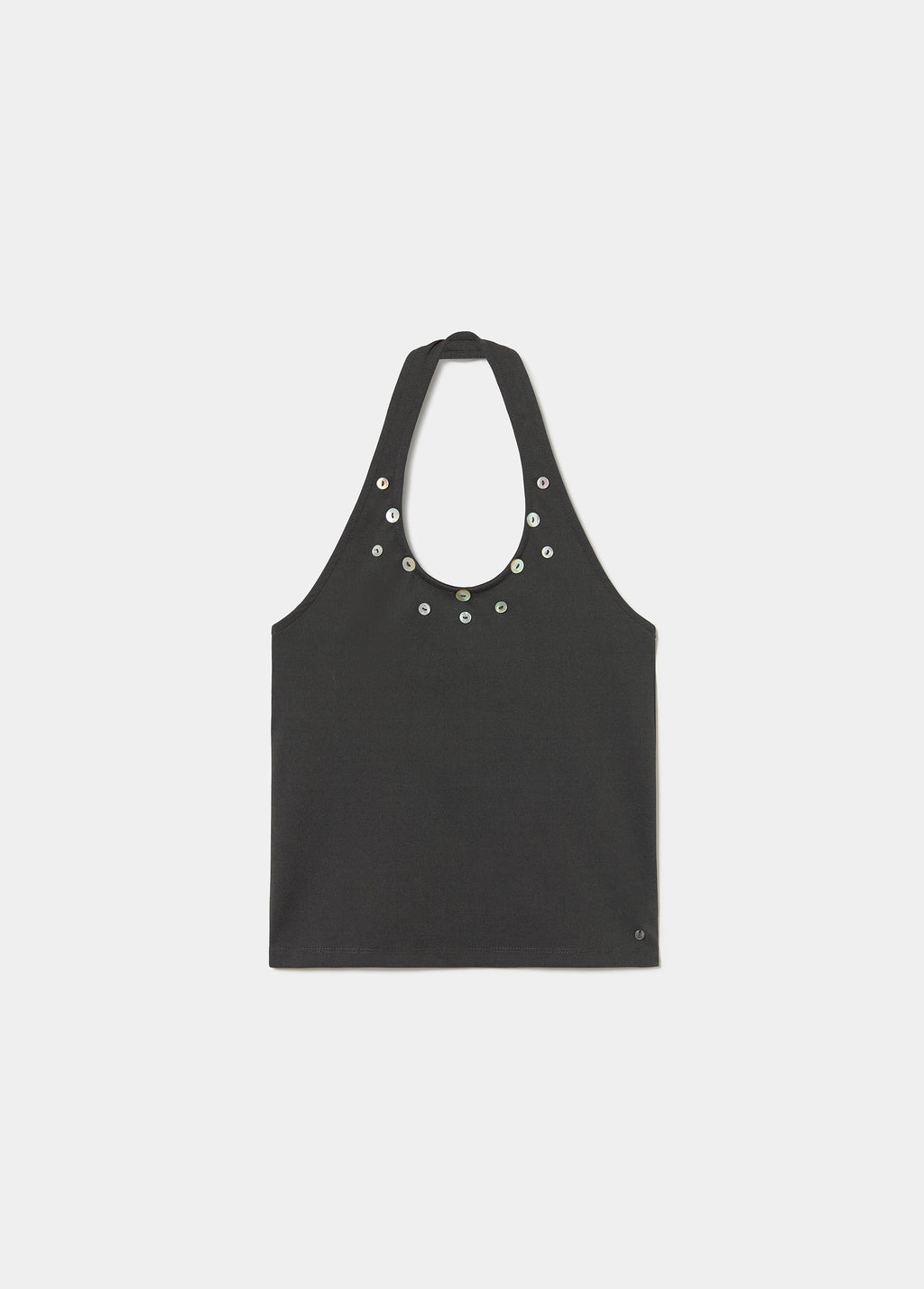 Halter top buttons