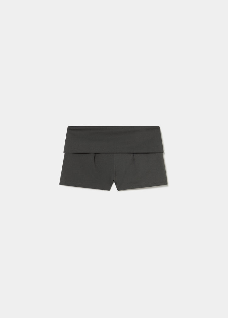 Short cinturilla botones