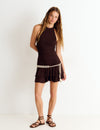 Vestido corto micromodal