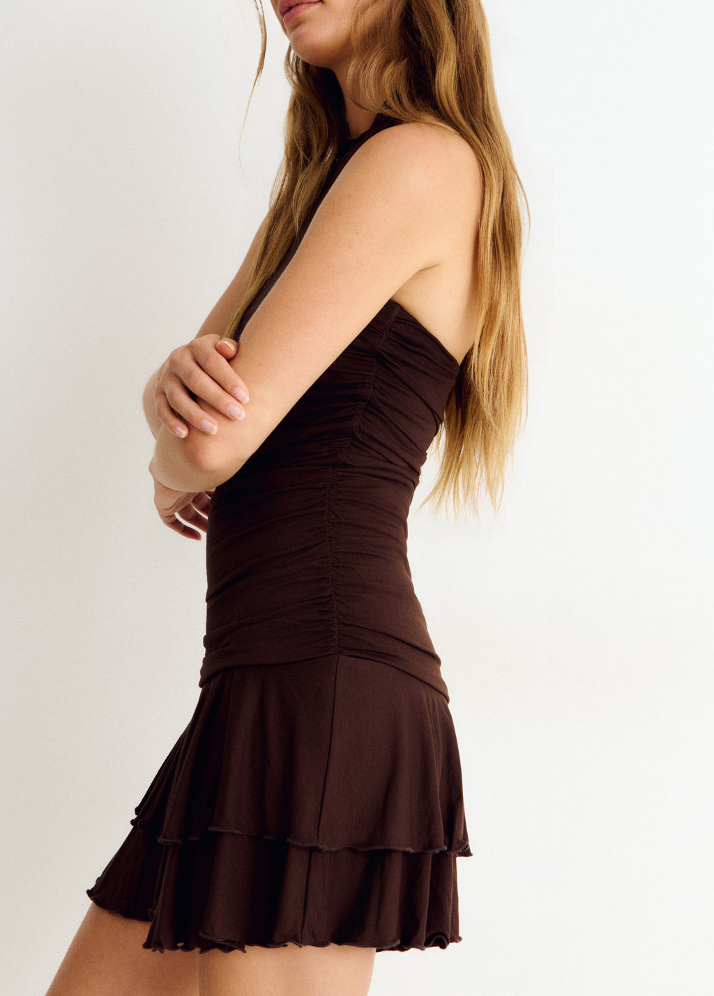 Vestido corto micromodal