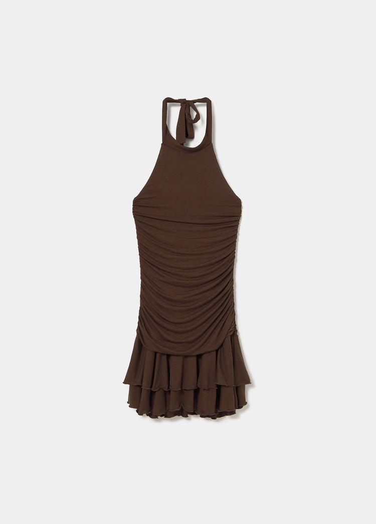 Vestido micromodal corto