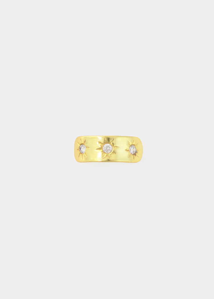 Anillo estrellas brillo