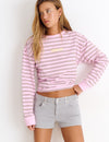 Short cinco bolsillos tachas glitter