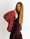Jaqueta kaftan brodats pedreria