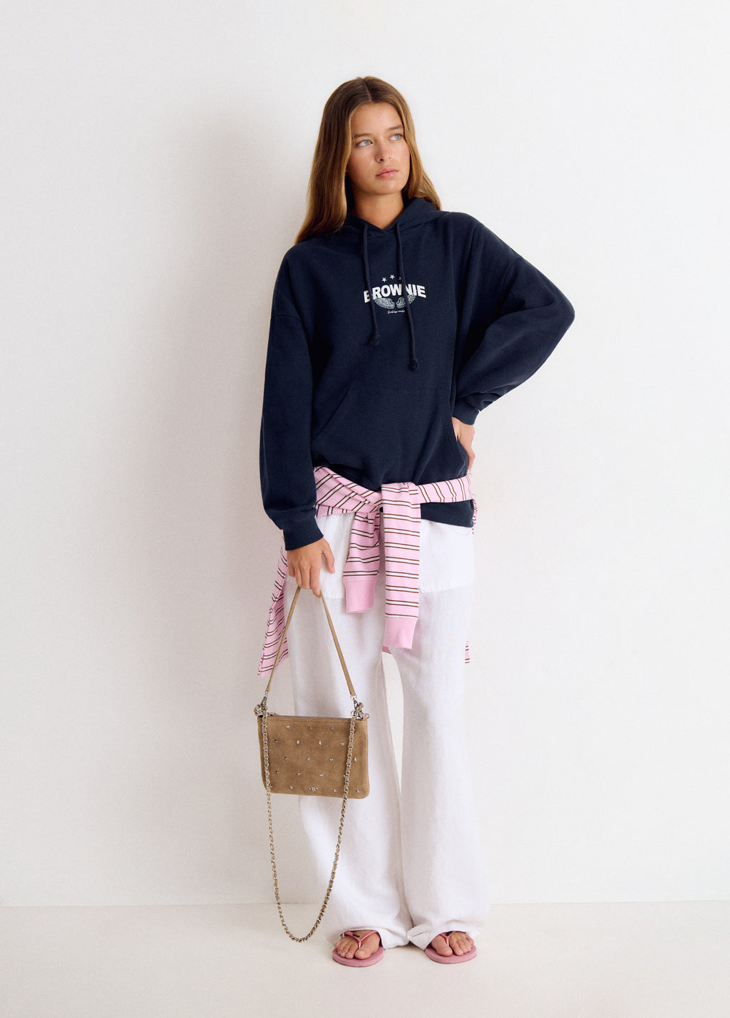 Bolso solapa cuero