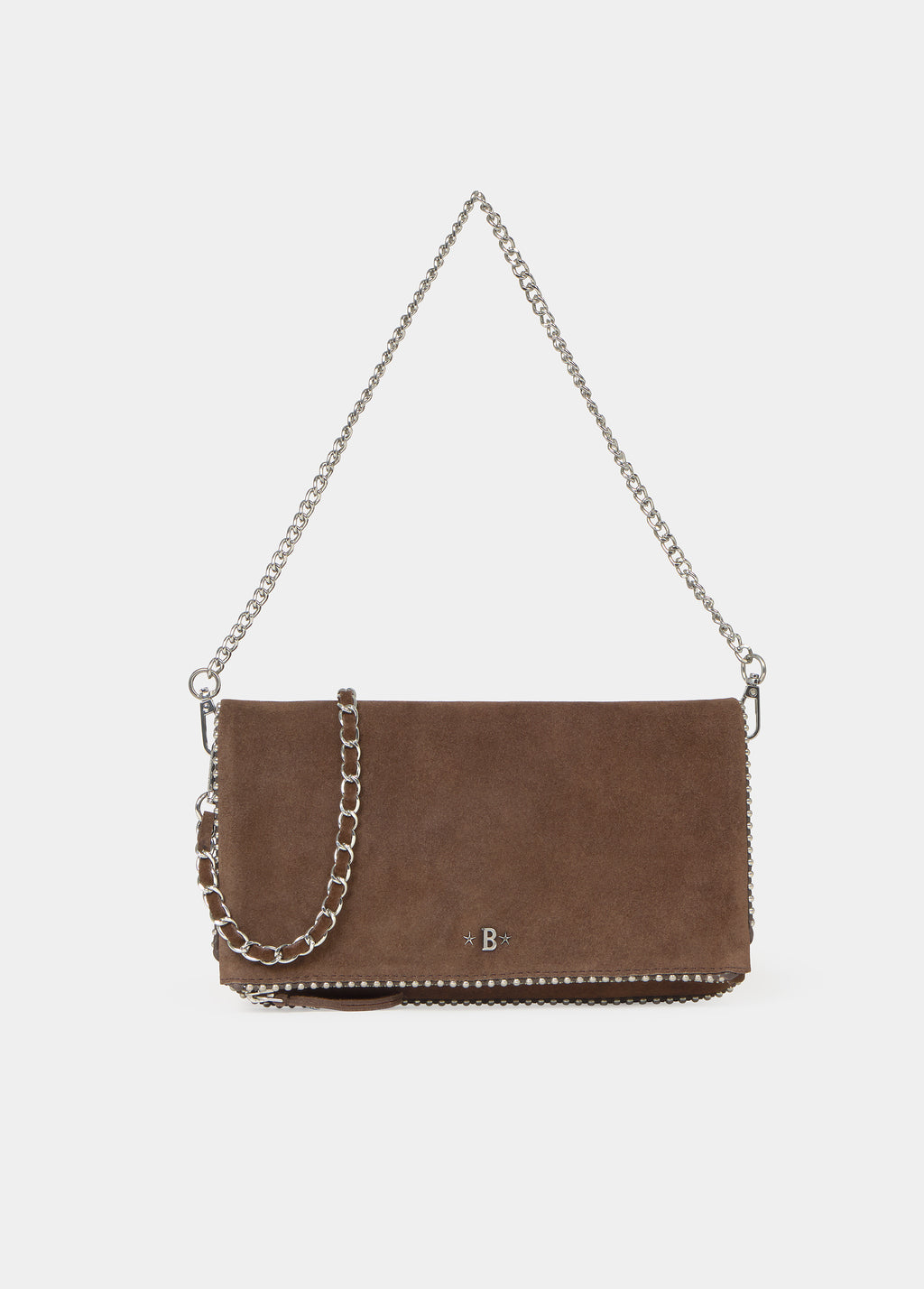 Beaded flap bag