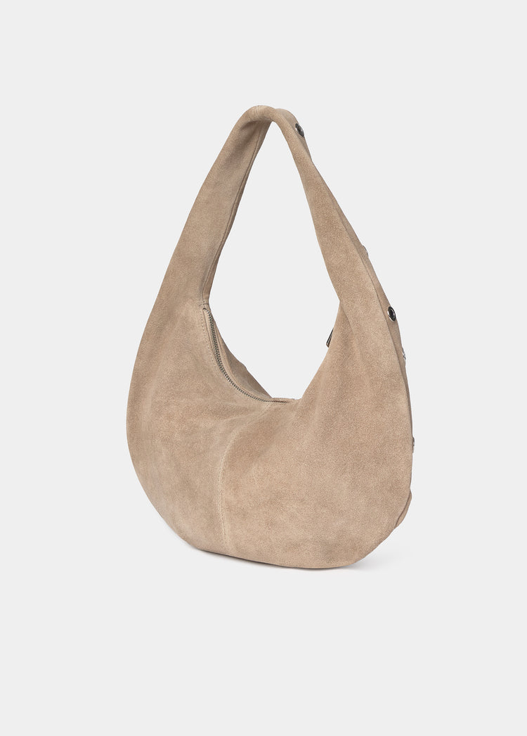 Bolso tachas grande cuero