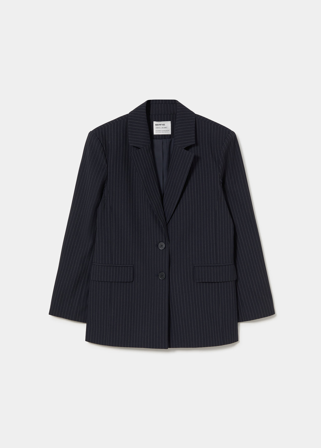 Blazer met krijtstreep