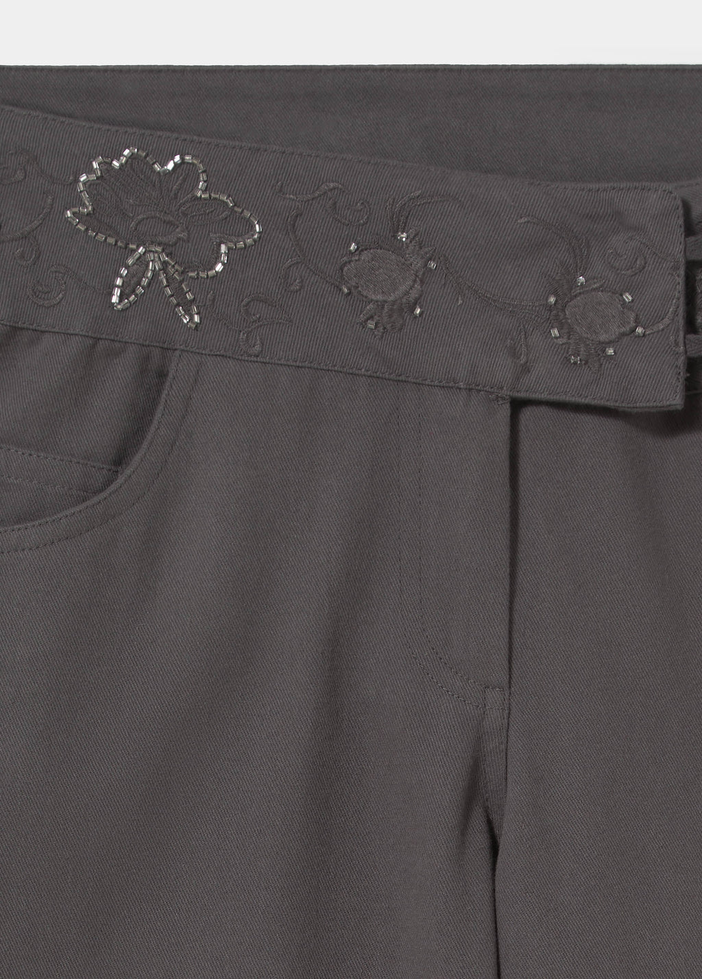 Pantalon taille perles