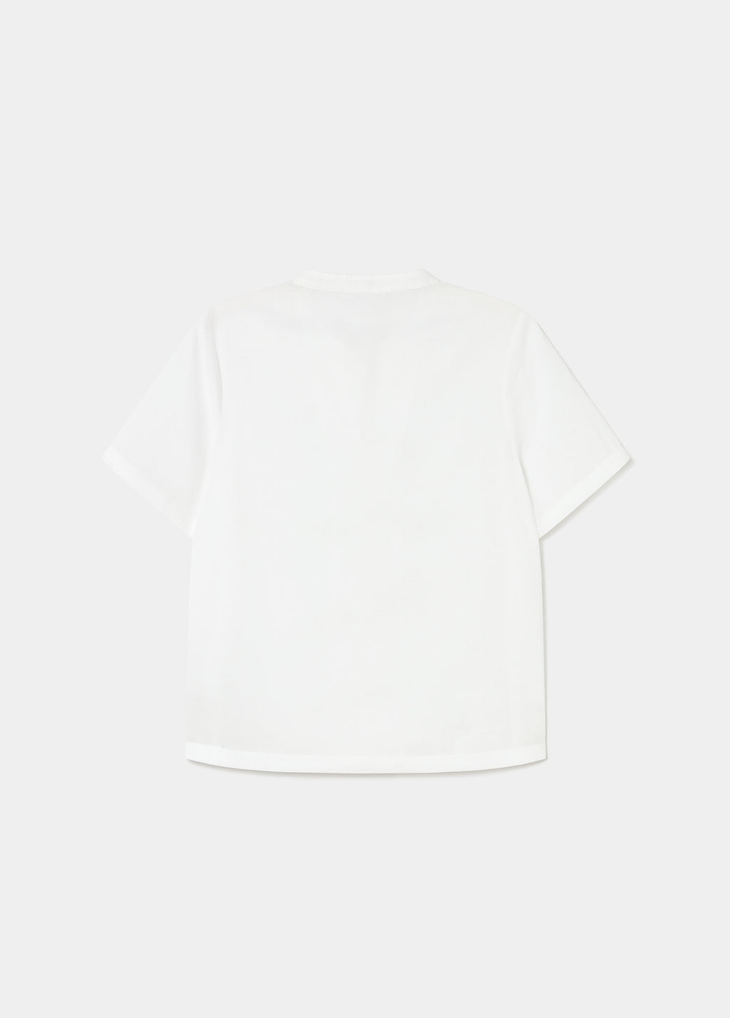 Blouse manches courtes détail japonais